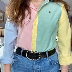 Women’s Polo Ralph Lauren Multicolor Oxford Shirt